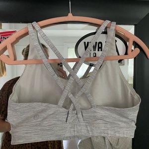 Grey Lululemon Sports Bra